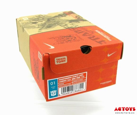 擎天柱（Nike Free 7.0海洋色版）