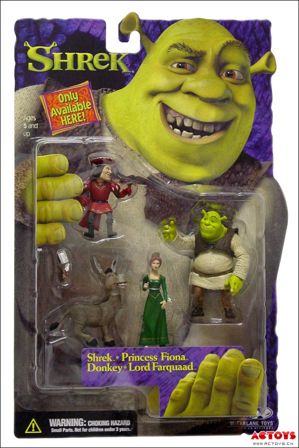 怪物史瑞克 四合一套装