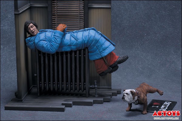 睡觉的小尼基和比菲