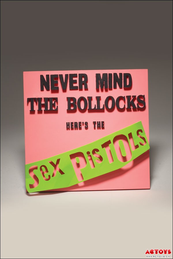 3D 专辑封面：性手枪 “别介意胡说”