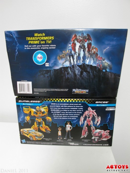 变形金刚,纽约玩具展,NYCC 2011,展会限定版玩具,领袖之证,PRIME,大黄蜂,阿尔茜,杰克,拉夫,Bumblebee,Arcee