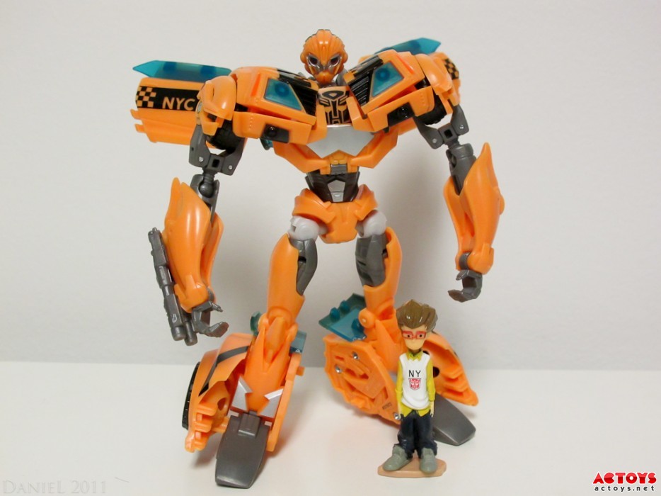 变形金刚,纽约玩具展,NYCC 2011,展会限定版玩具,领袖之证,PRIME,大黄蜂,阿尔茜,杰克,拉夫,Bumblebee,Arcee