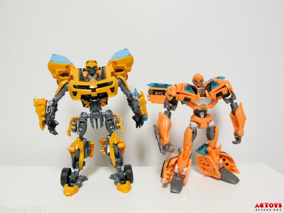 变形金刚,纽约玩具展,NYCC 2011,展会限定版玩具,领袖之证,PRIME,大黄蜂,阿尔茜,杰克,拉夫,Bumblebee,Arcee