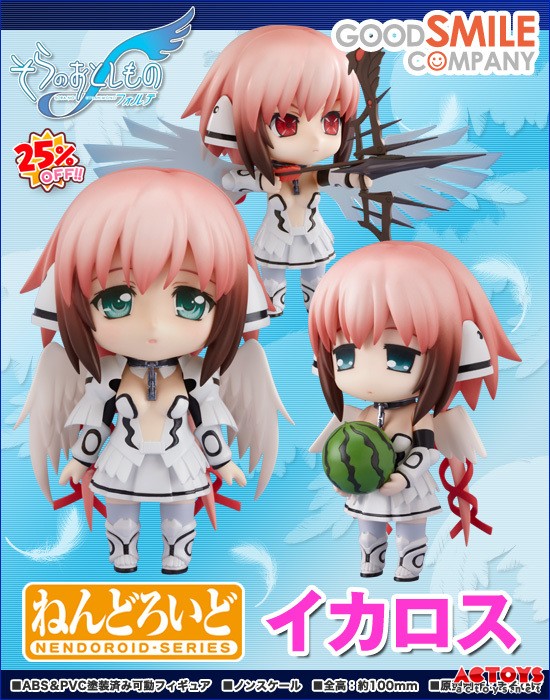 【新品介紹】【GSC】粘土系列 天降之物 F No.178 Ikaros 伊卡洛斯/  No.181 Nymph 妮姆芙 PVC Figure - hyde -     囧HYDE囧の御宅部屋