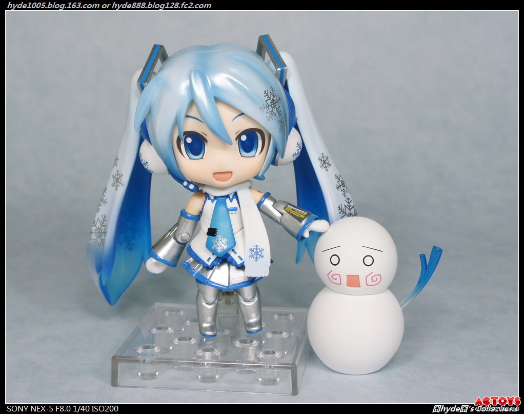 【GXS】粘土系列 No.150 超可動雪初音 快樂玩雪 Edition PVC Figure - hyde - 囧HYDE囧の御宅部屋