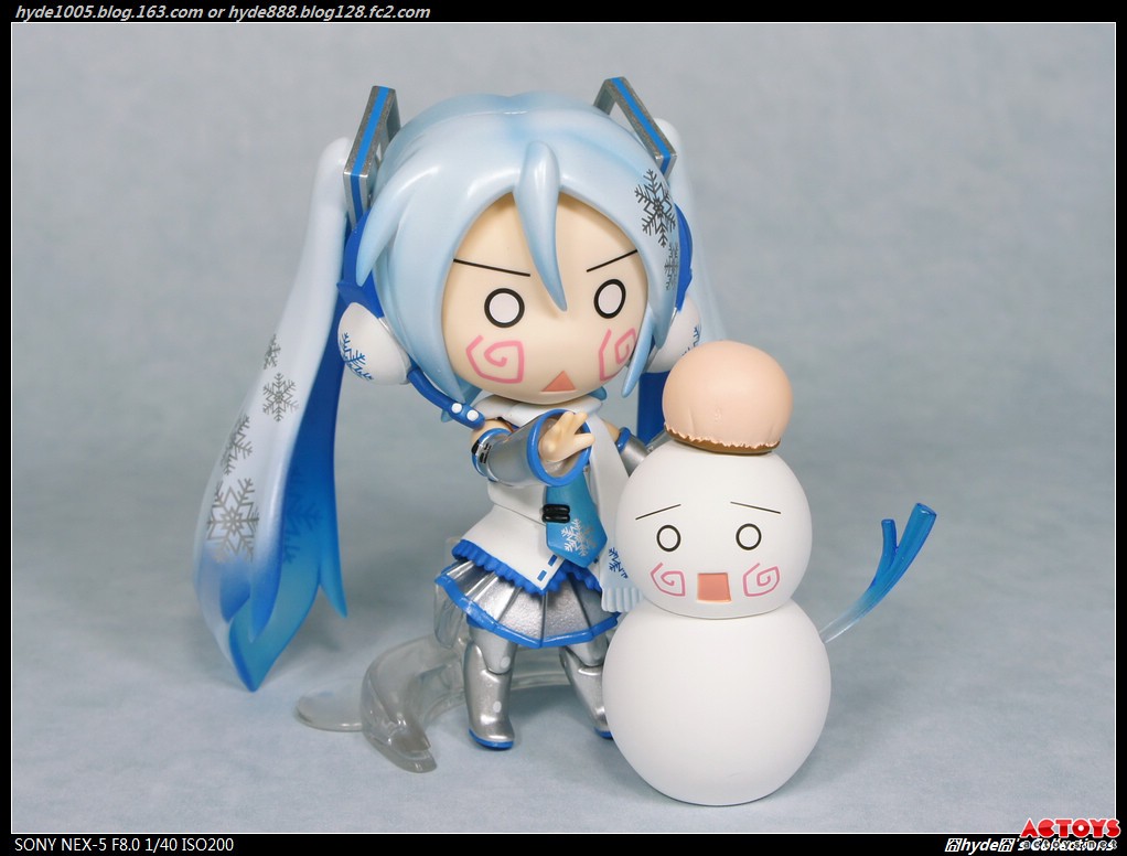 【GXS】粘土系列 No.150 超可動雪初音 快樂玩雪 Edition PVC Figure - hyde - 囧HYDE囧の御宅部屋