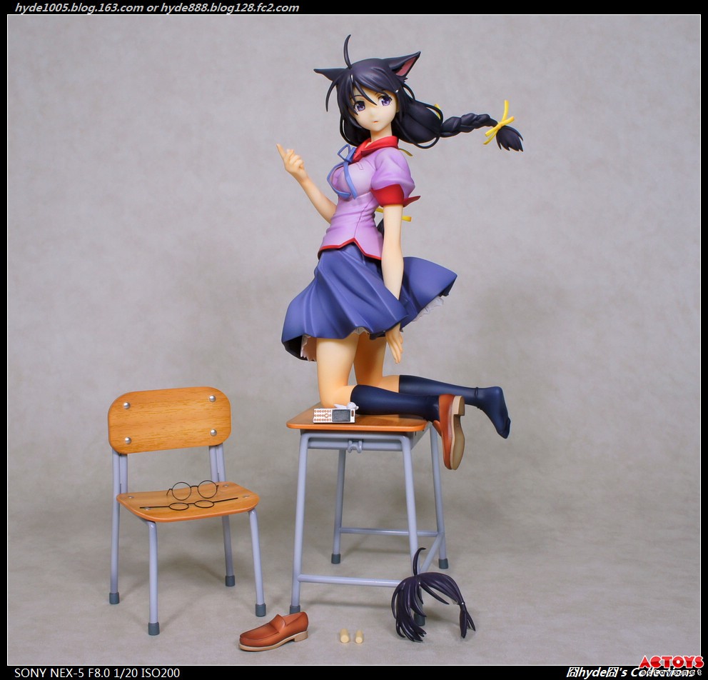 【GSC】化物語 羽川 翼 1/8 PVC Figure - hyde - 囧HYDE囧の御宅部屋