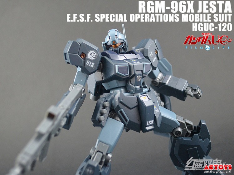 少尉,模型,特种部队,HGUC120 RGM-96X,杰斯塔,Bandai,红蓝双鬼,高达,AC模玩网,Jesta,HGUC