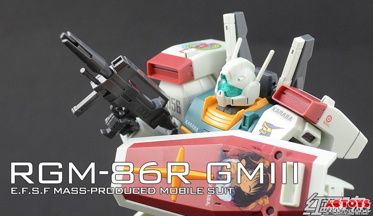 红蓝双鬼,高达,吉姆,HGUC RGM-86R GMIII,HGUC,AC模玩网,万代,模型糟糕别墅