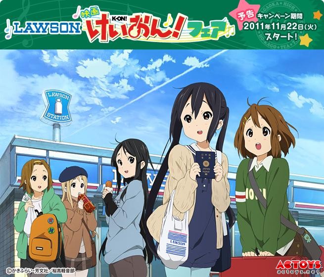剧场版步步逼近-轻音x罗森联手先行 轻音少女剧场版 罗森