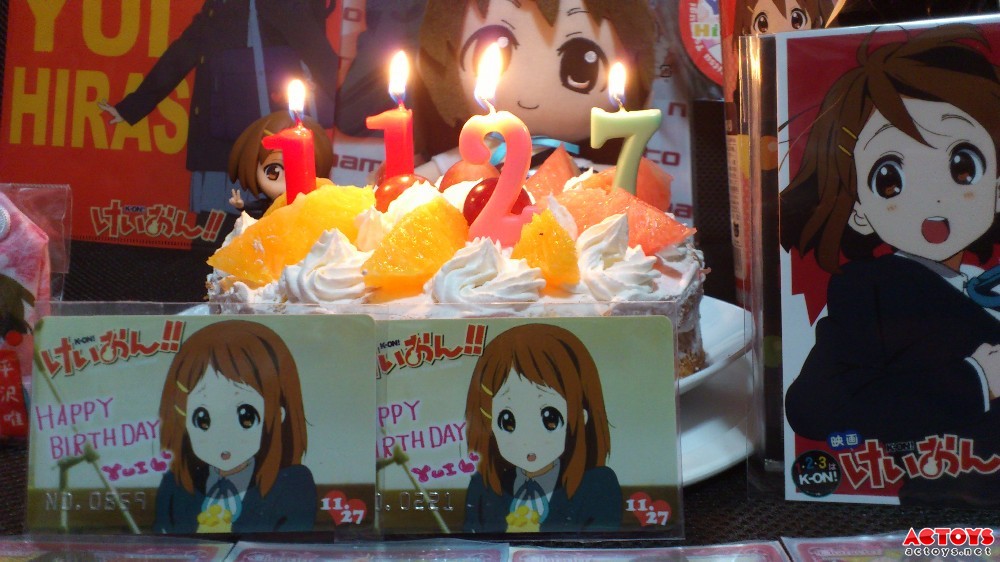轻音少女,K-ON,平泽唯,YUI,手办,生日,11月27日,AC模玩网,御宅,庆生
