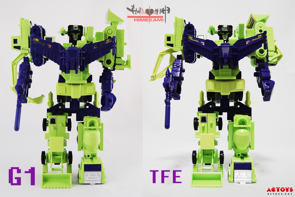 变形金刚,G1玩具,TFE系列,TFE20,大力神,Devastator