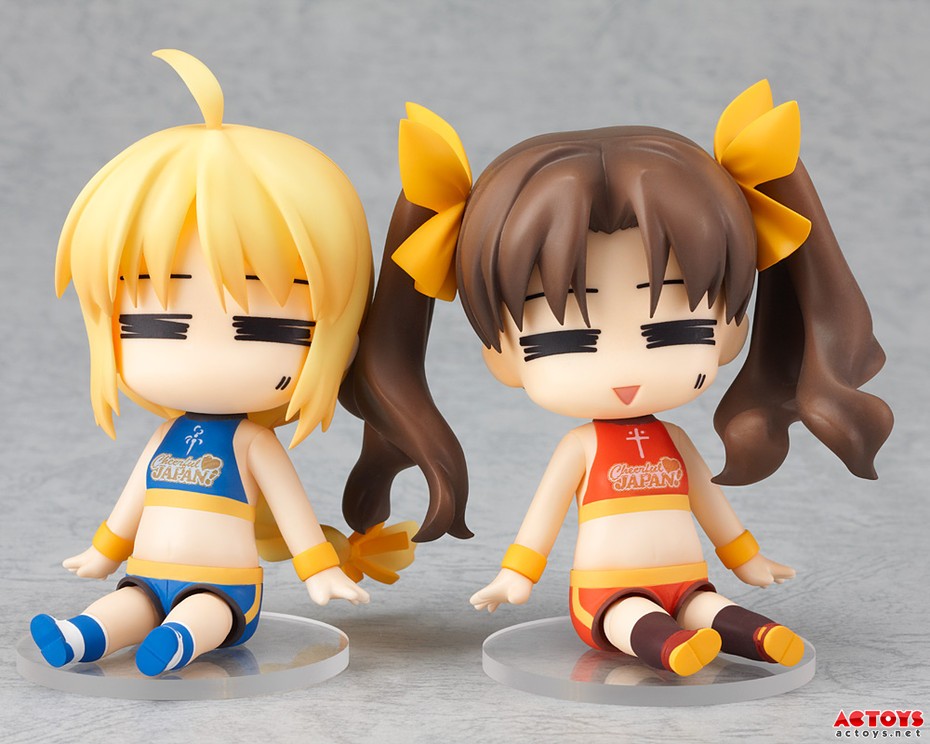 手办,Saber,远坂凛,fate,Fate/stay night,粘土,应援,IS,AC模玩网