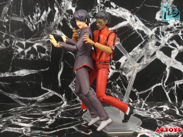 【FIGMA】迈克尔.杰克逊/Michael Jackson 颤栗ver.（少女大战僵尸？） - 月饼侠 - 星酷乐——鹤屋通贩