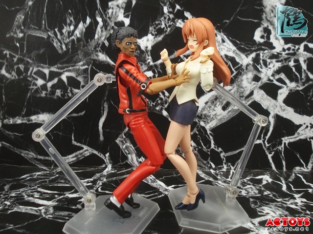 【FIGMA】迈克尔.杰克逊/Michael Jackson 颤栗ver.（少女大战僵尸？） - 月饼侠 - 星酷乐——鹤屋通贩