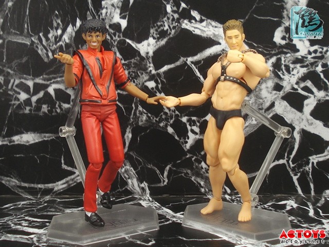 【FIGMA】迈克尔.杰克逊/Michael Jackson 颤栗ver.（少女大战僵尸？） - 月饼侠 - 星酷乐——鹤屋通贩