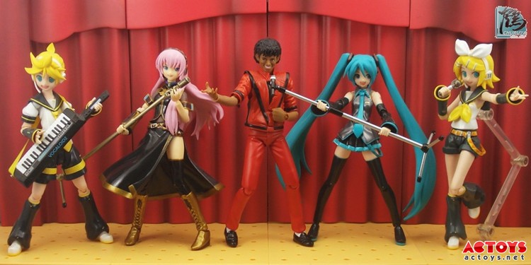 【FIGMA】迈克尔.杰克逊/Michael Jackson 颤栗ver.（少女大战僵尸？） - 月饼侠 - 星酷乐——鹤屋通贩