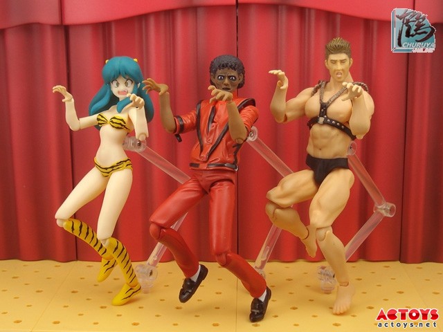 【FIGMA】迈克尔.杰克逊/Michael Jackson 颤栗ver.（少女大战僵尸？） - 月饼侠 - 星酷乐——鹤屋通贩