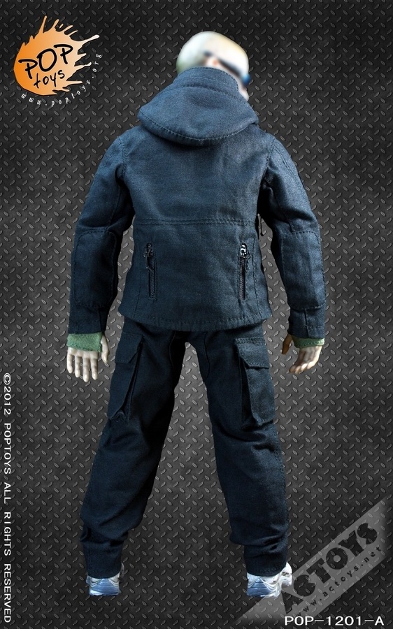 POPTOYS新品1/6TAD作战服