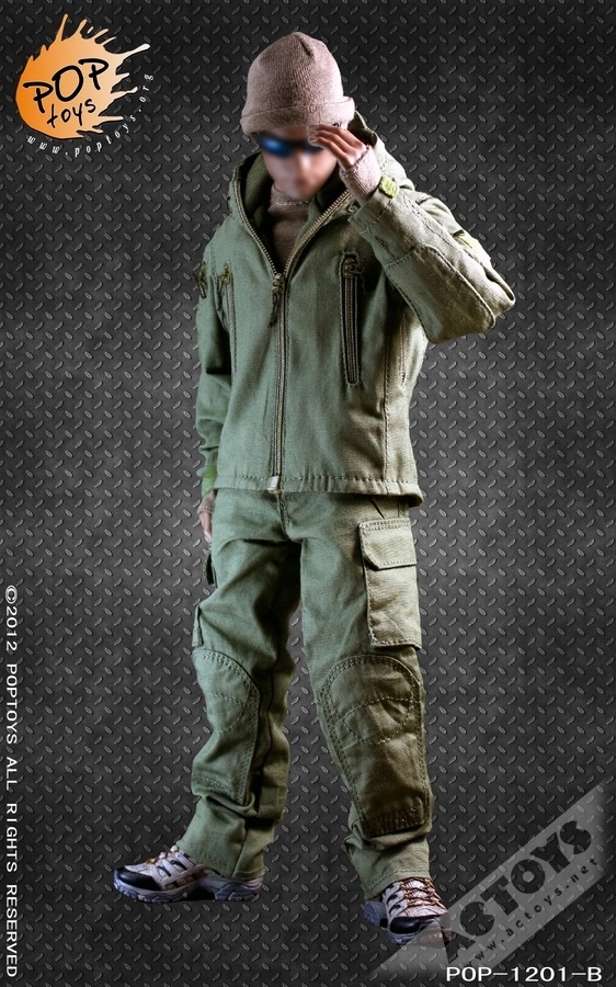POPTOYS新品1/6TAD作战服
