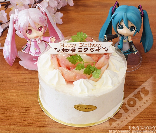 MIKU 樱花初音 黏土人　