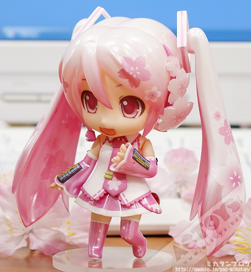 MIKU 樱花初音 黏土人　