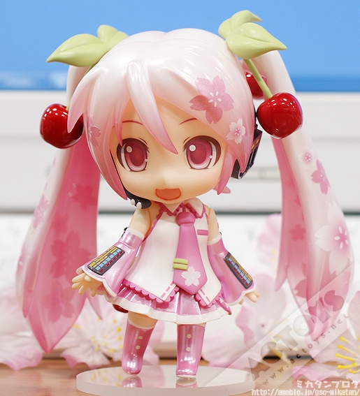 MIKU 樱花初音 黏土人　