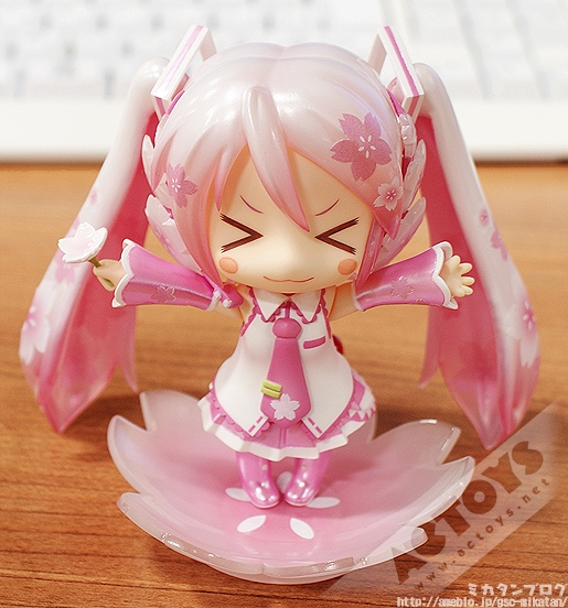 MIKU 樱花初音 黏土人　