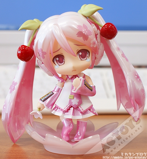 MIKU 樱花初音 黏土人　