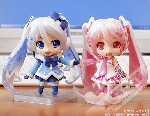 MIKU 樱花初音 黏土人　