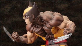 【寿屋】金刚狼棕色制服艺术雕像推出