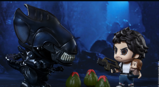 HOTTOYS 《异形续集》COSBABY 三连发
