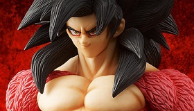 X-PLUS Gigantic Series 龙珠GT 孙悟空 超级赛亚人4