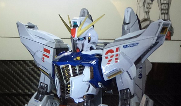 BANDAI METAL BUILD 高达F91 展会图
