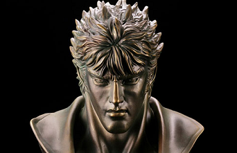 海洋堂 《北斗神拳》 拳四郎胸像 青銅色