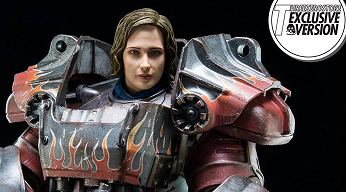 THREEZEROSTORE&BETHESDA STORE 1/6可动人形 《辐射4》T-60动力装甲 原子猫配色