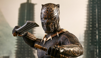 Marvel最新电影《黑豹》1:6比例珍藏人偶