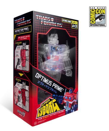 Super7 公布SDCC A-01 Transformers Optimus Prime X-Ray半透明擎天柱