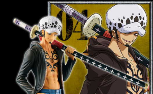 眼镜厂 banpresto海贼王 NO.04 Trafalgar· Law 罗测评