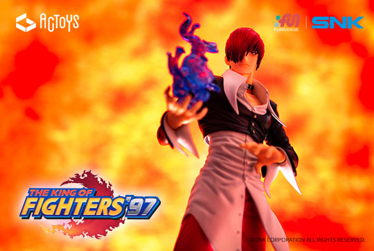 《THE KING OF FIGHTERS '97 》中人气角色八神庵  1/8 手办即日起全面接受预订！