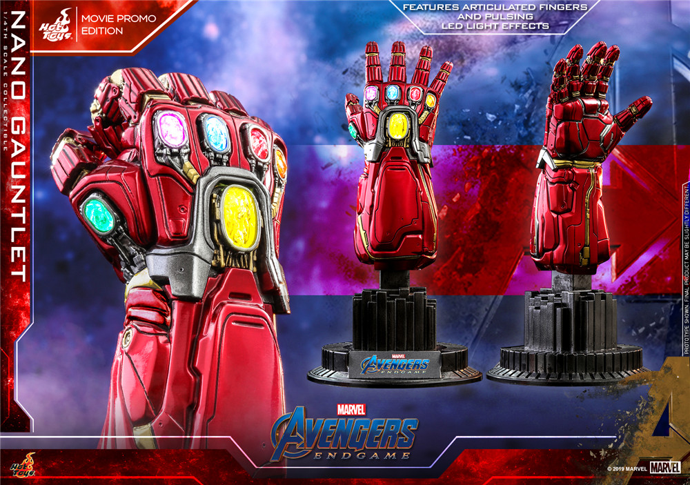 Hot Toys推出三款《复仇者联盟4:终局之战》纳米手套珍藏品