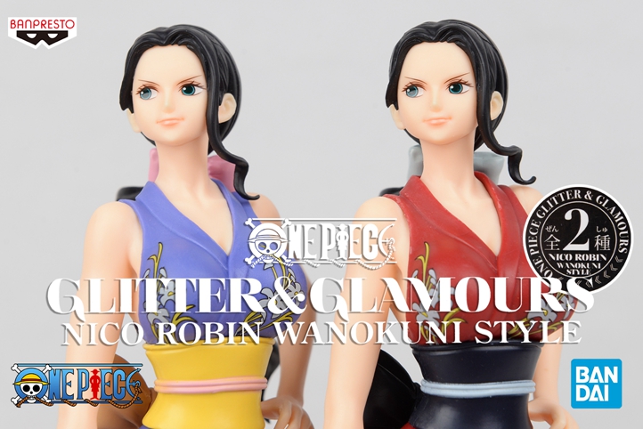 万代 眼镜厂 海贼王 Glitter&Glamours 闪光魅力 和之国 罗宾