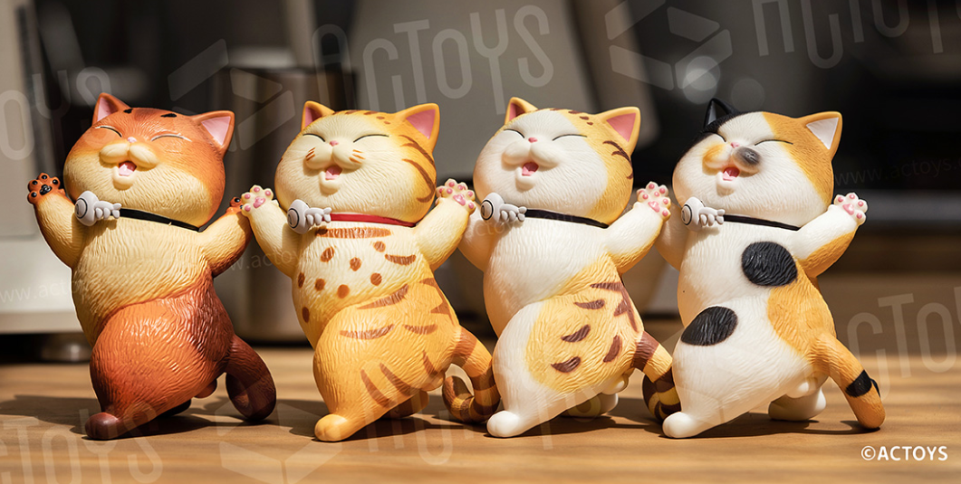 ACTOYS喵喵满袋系列又出新品「喵喵满袋·喝彩欢呼」登场！