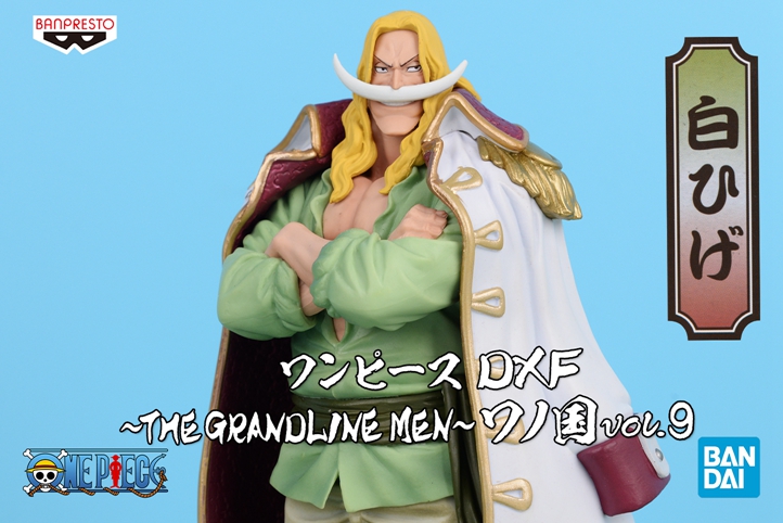 万代 眼镜厂 DXF 伟大航路的男人 和之国 vol.09 年轻的白胡子