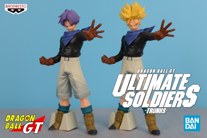 万代 眼镜厂 龙珠GT ULTIMATE SOLDIERS 特兰克斯