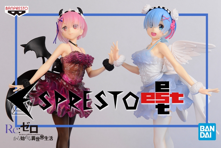 万代 眼镜厂 ESPRESTO EST 从零开始的异世界生活 恶魔拉姆 天使蕾姆