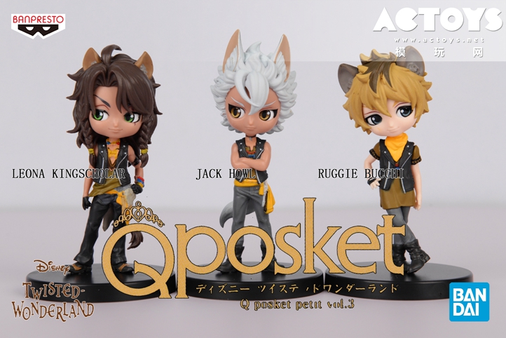 万代 眼镜厂 Qposket Petit vol.03 迪士尼扭曲仙境