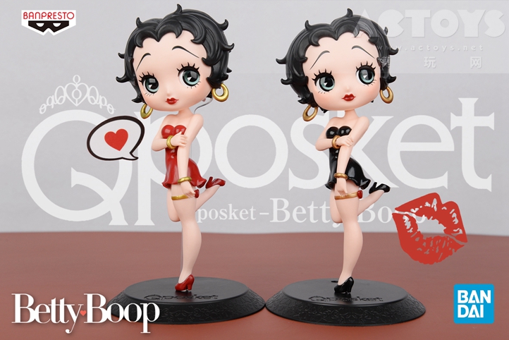 万代 眼镜厂 Qposket Betty Boop 贝蒂