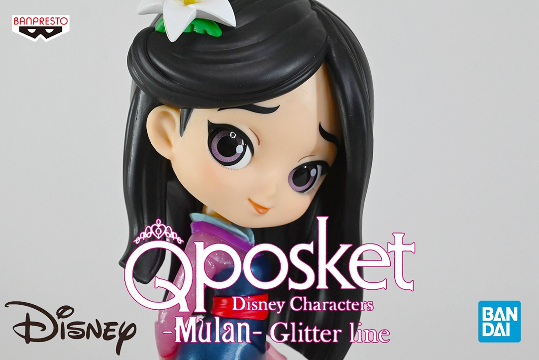 Q posket Disney Characters -Mulan-Glitter line 花木兰